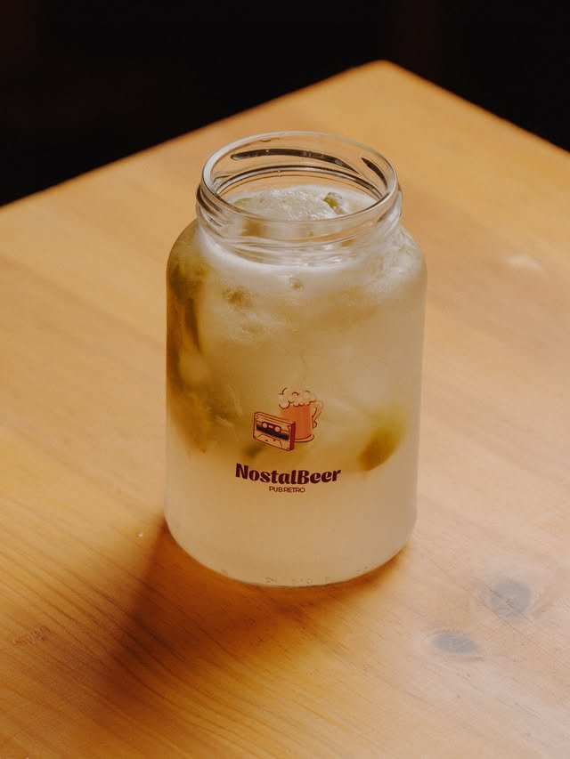 Drink autoral no jarro Nostalbeer